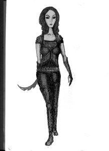 Another self-portrait of my sexy Thief lady!